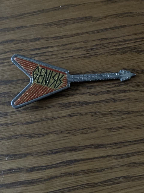 Broche Pin Rock - Guitare Flying V Gibson - Genesis