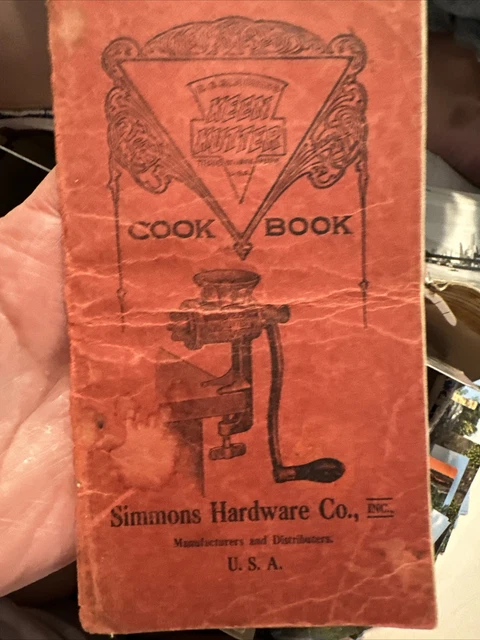 1915 Simmons Hardware Co Keen Kutter Cook Book & Price Guide for Food Chopper 1915 Simmons Hardware Co Keen Kutter Cook Book & Price Guide for Food Chopper