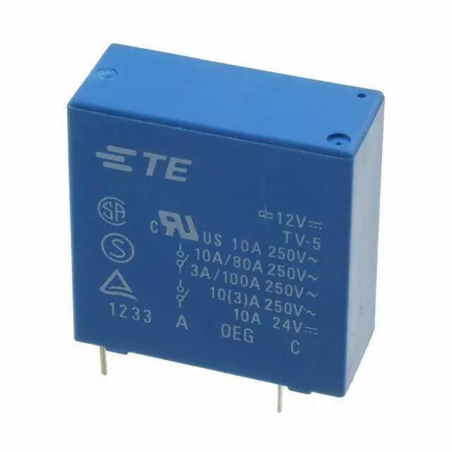 1 x 1 x RELAY GEN PURPOSE SPST 10A 12V