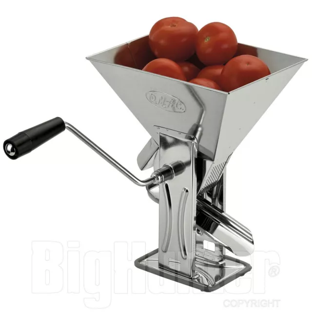 Presse-Tomate Centrifugeuses de Tomate Manuelle GULLIVER OMAC en Acier Inox