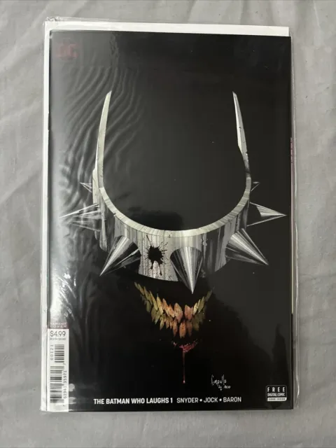 The Batman Who Laughs #1 Greg Capullo Variant Cover 2019 DC Comics