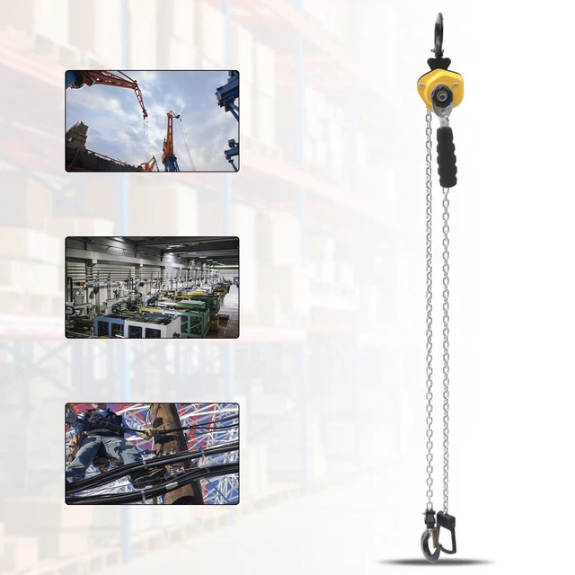 YOUNTHYE Chain Hoist 1 Ton/2204 Lbs Hand Chain Hoist Manual