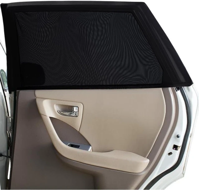 Tendine Parasole Auto Per Bambini | Protezione UV E Zanzare Per Finestrini - Foto 11