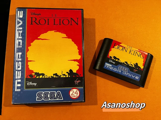 DISNEY'S THE LION King Le Roi Lion - SEGA Megadrive Mega Drive