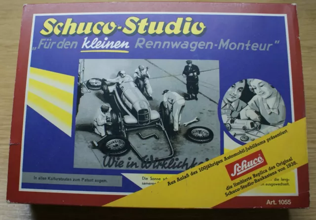 Schuco Studio 1055 Für den kleinen Rennwagen - Monteur