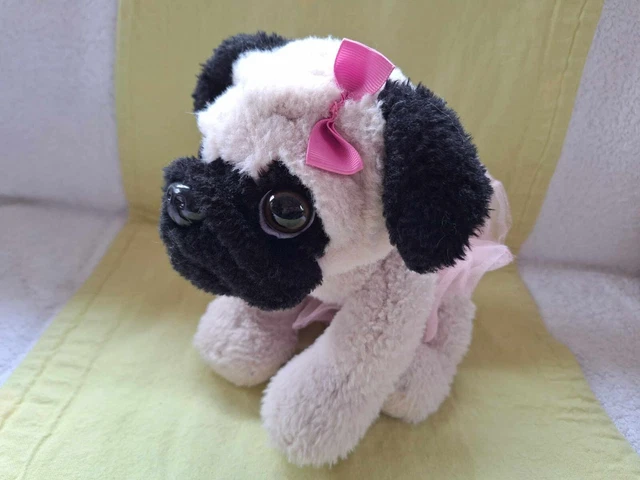 Pug soft toy card factory discount