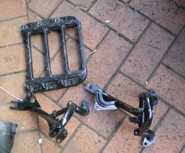 ST1100 Side tip protection brackets + tail bracket