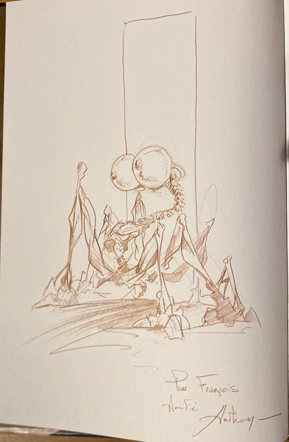 La Licorne Tome 1 Première édition Dédicace Anthony Jean