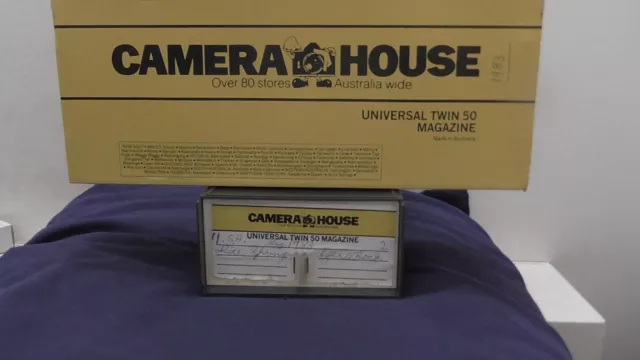 Kelvin/Camera House Twin 50 Magazine Made in Australia