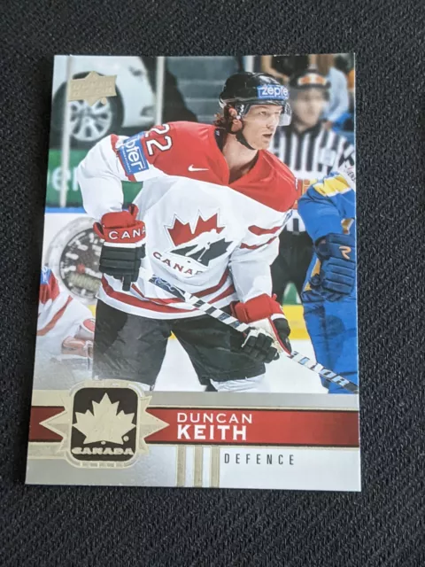 2017-18 Upper Deck UD Canadian Tire Team Canada DUNCAN KEITH #56