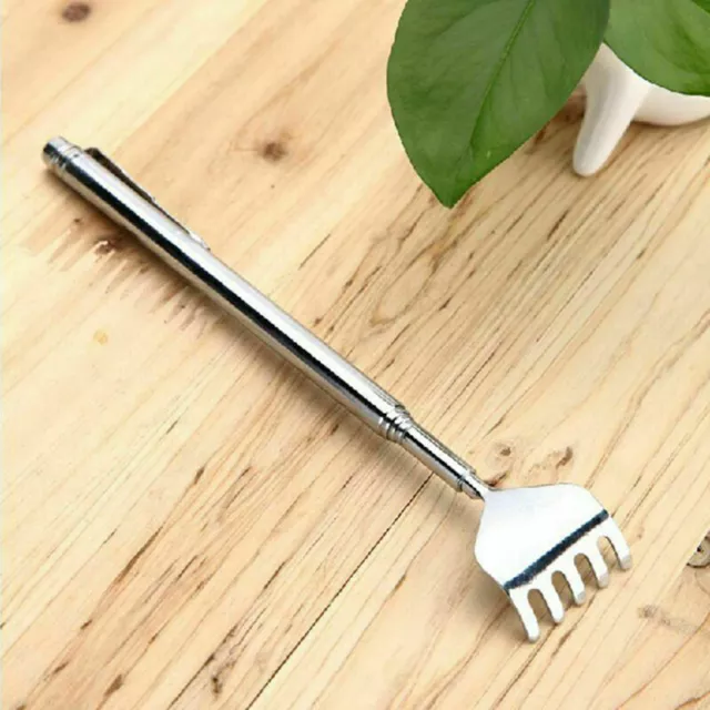 1pcs Telescopic Back Scratcher Massager Extendable Clip Useful-- V9A6 3