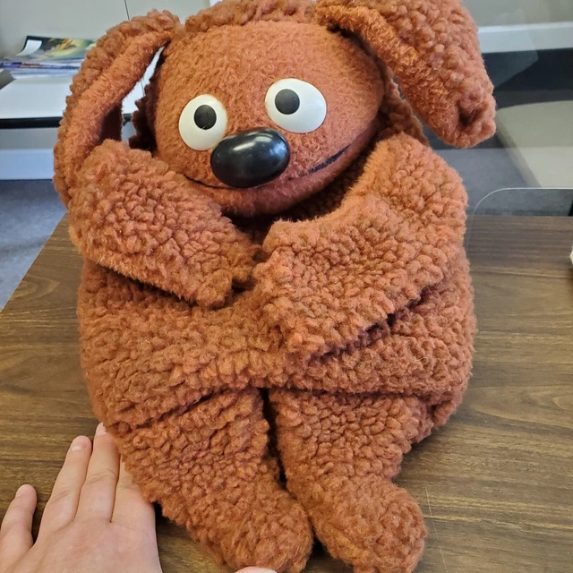 1977 ROWLF THE Dog Full Body Hand Puppet Muppets Fisher Price 852 Jim