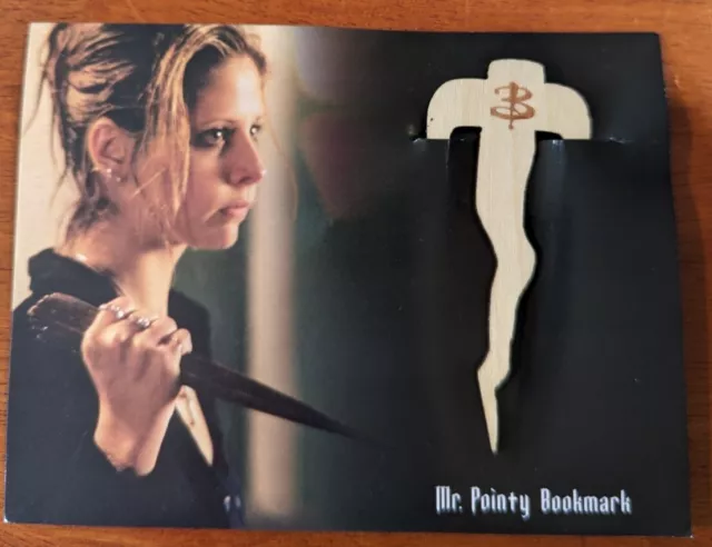 Mr. Pointy Bookmark Buffy the Vampire Slayer Wooden Stake Loot Crate Exclusive