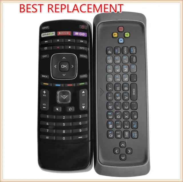 XRT303 Replaced REMOTE For Vizio TV keyboard MGO E3D320VX E3D420VX  E3D470VX