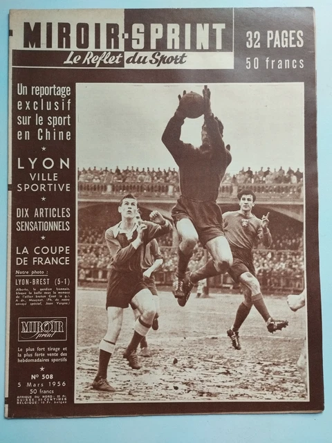 MIROIR-SPRINT N° 182 du 05/12/1949. Lille battu à Nice. Boxe: Jean Stock EUR 1,49 - FR