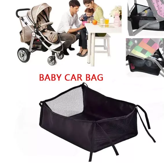 Bébé Landau Universel Bas Panier Rangement Sac pour Poussette Buggy Poussette