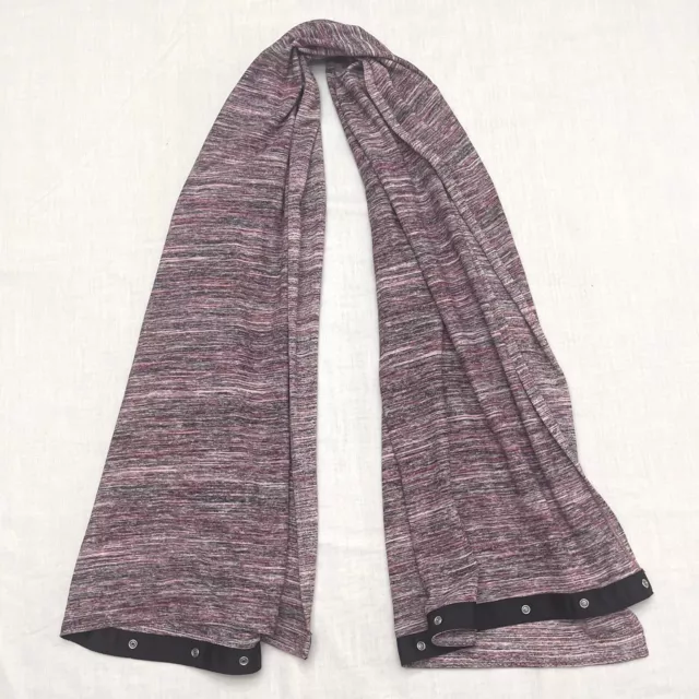 Lululemon Vinyasa Snap Scarf/Wrap Multi Colored One Size Fits All