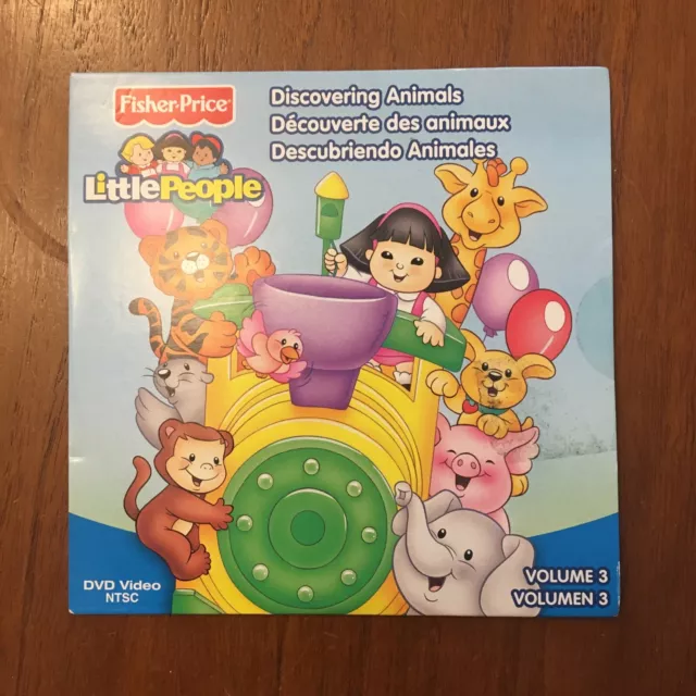 Fisher Price Little People Discovering Animals DVD