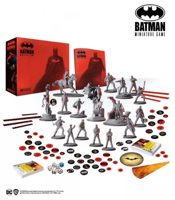 Batman Miniatures Game Two Player Starter Set Knight Models Brand New & Sealed