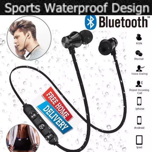 For Samsung S22 S21 S20 S10 S9 Wireless Bluetooth Sports Earphones Headphones