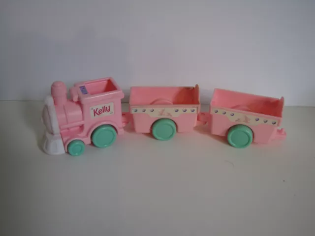 Vintage 1996 Mattel Barbie Kelly Doll Nursery School Train