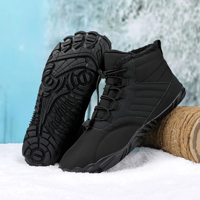 RUBBER CAMPING SNEAKERS Waterproof Snow Boots for Outdoor Walking