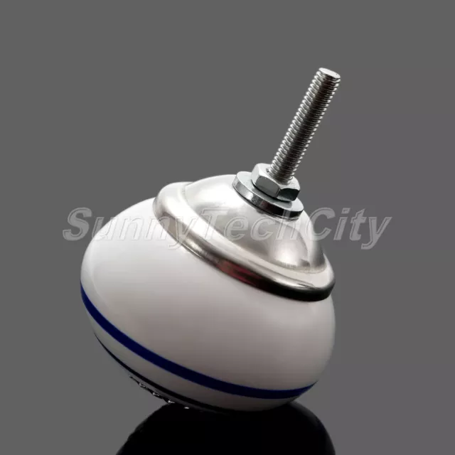 2X Ceramic Navy Stripe Ball Door Cupboard Cabinet Wardrobe Pull Knobs Handles 3