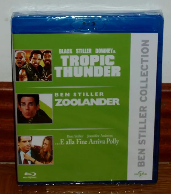 Tropic Thunder/Zoolander/Y Puis Noce D'Elle 3 Blu-Ray Neuf Sealed (Sans Open )