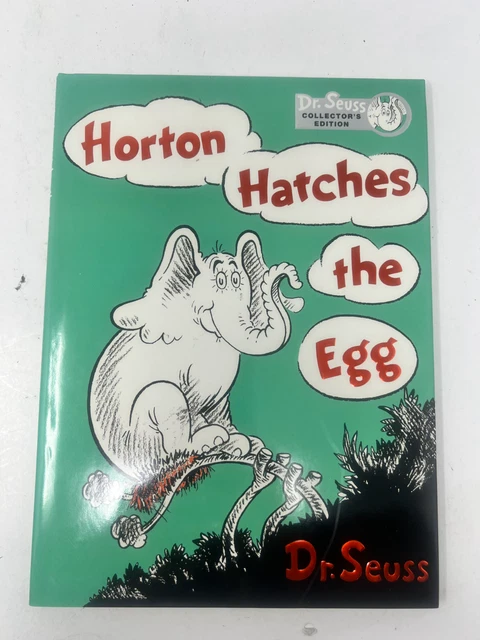 DR SEUSS HORTON Hatches The Egg Hard Cover Book Collector s Edition DR SEUSS HORTON Hatches The Egg Hard Cover Book Collector s Edition