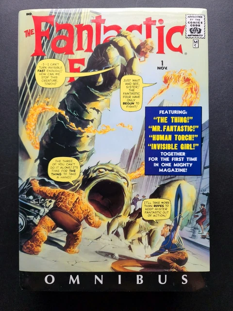 Fantastic Four Omnibus Vol 1 Alex Ross Cover 1st Printing Marvel HC
