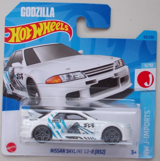 HOT WHEELS NISSAN Skyline Gt-R [R32] Godzilla Short Card EUR 3,62 ...