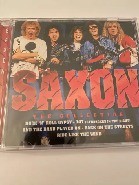 Saxon CD 1996 The Collection 16 Tracks *NEW/SEALED* Biff Byford NWOBHM