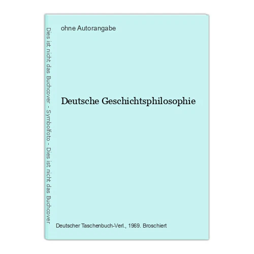 Deutsche Geschichtsphilosophie