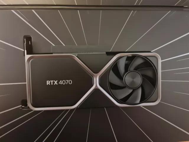 Nvidia GeForce RTX 4070 Founders Edition Boxed Opened Jan 2024