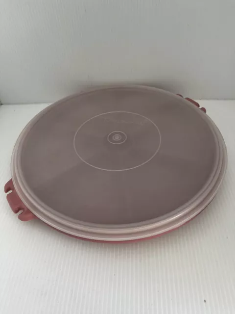 TUPPERWARE Retro Vintage Divided Party Susan Serving Centre Chip