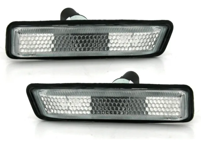 Seitenblinker Set in Weiss für 3er BMW E36 Facelift + X5 E53 weiße Blinker