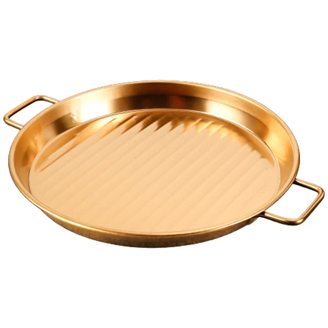 Vassoio in acciaio inox - cibo - vassoio metallo - ciotola per servizio acciaio inox - ciotola per snack con