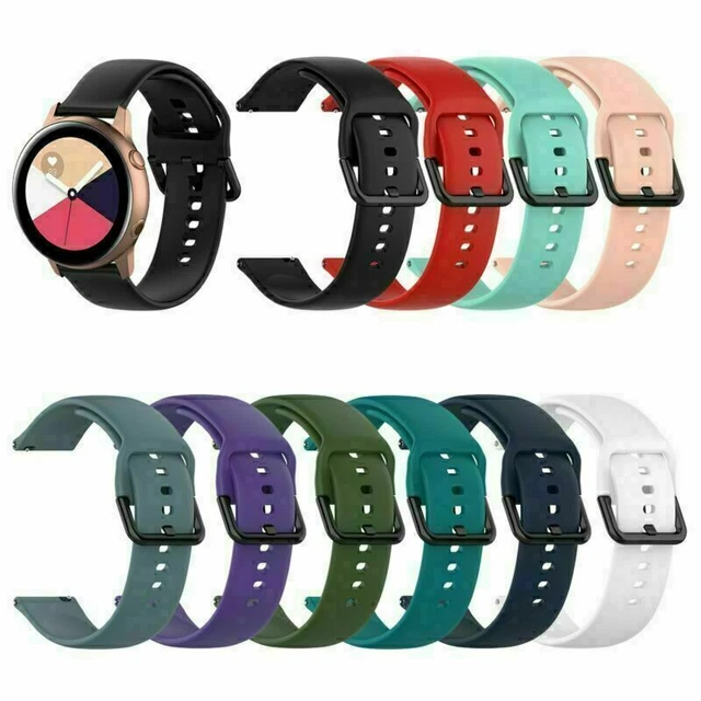 Soft Silicone Watchband Strap Belt For Samsung Galaxy Watch Active 2 40mm 44mm