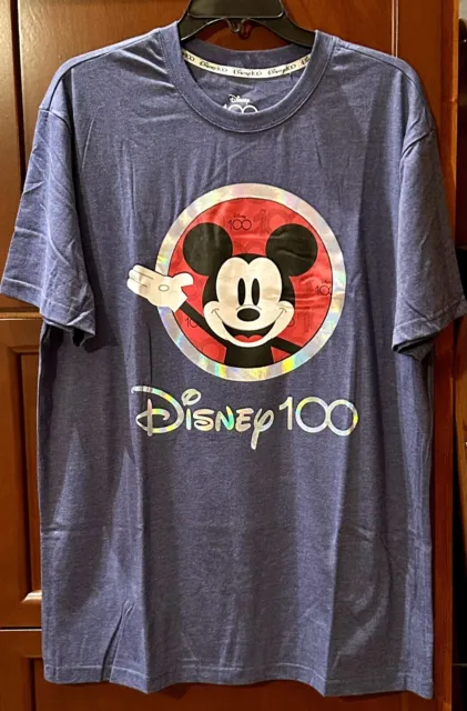 Disney 100 Anniversary Celebration Graphic Tee T-shirt Mickey Mouse Medium