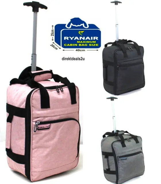 40x25x20cm Ryanair under seat Travel Bag Hand Luggage Suitcase Cabin Trolley Bag