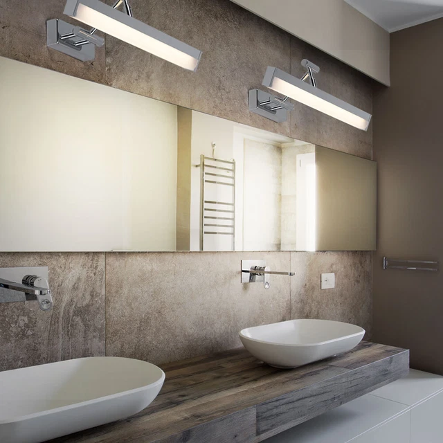 Lampe LED Pour Espaces Humides IP65 - Tube 18W - Blanc Neutre (3500-4500K) - Pour Salle De Bain, Garage