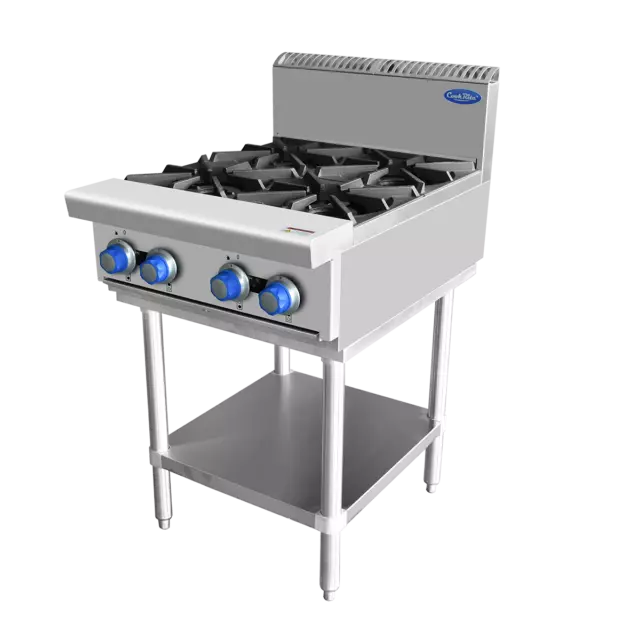 Cookrite 4 Burner Cook Top Lpg At80G4B-F Lpg