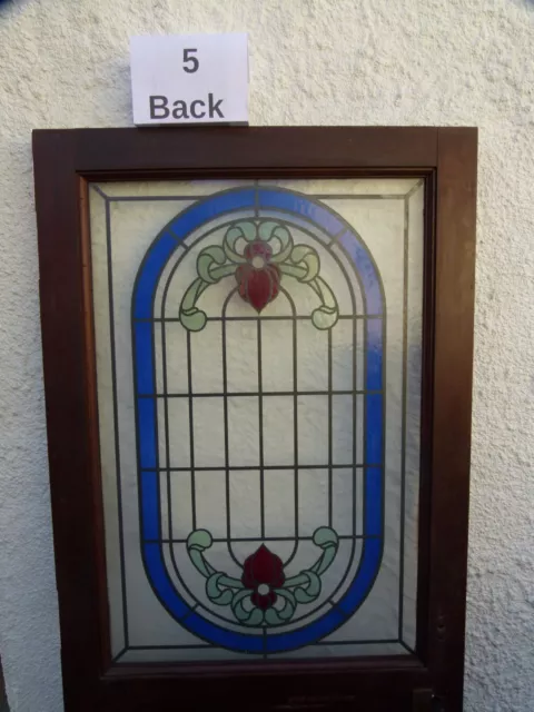 hardwood front Door Glass Panel Edwardian Victorian Door 8