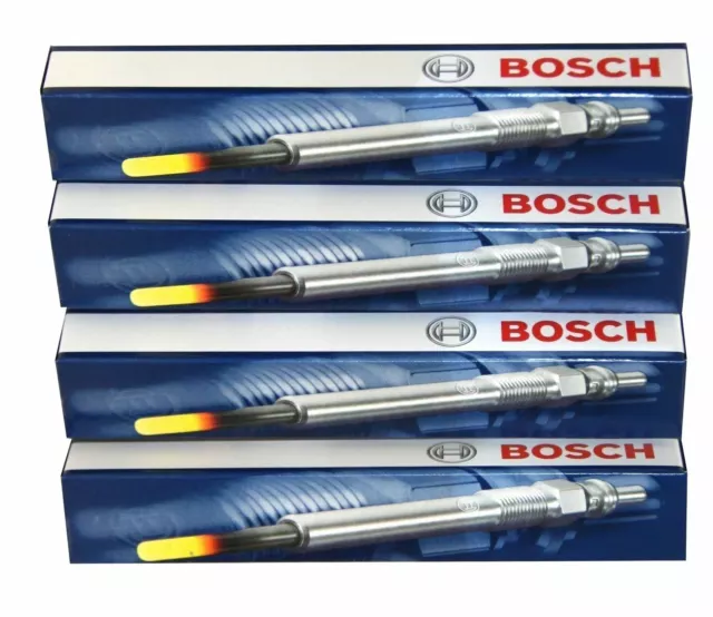 6x Bosch Glow Plugs for MERCEDES W164 3.0 4.0 ML280 ML300 ML320 ML350 ML450 CDI 2