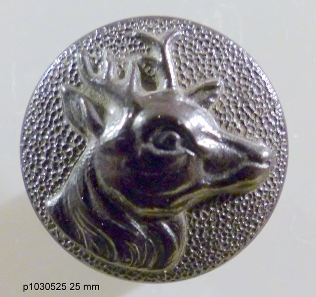 ancien bouton chasse vénerie tête de lièvre diamètre 22 mm ancien bouton chasse vénerie tête de lièvre diamètre 22 mm