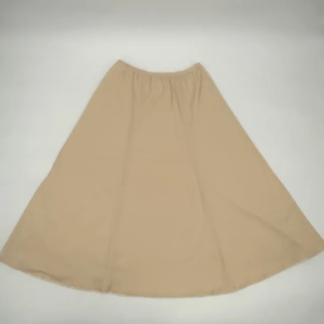 Vanity Fair Slip Womens Size Medium Med BF Vintage Nylon Half Slip Skirt Beige