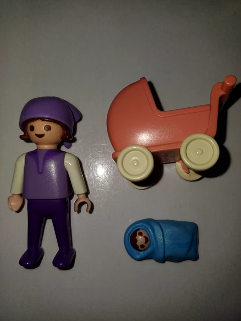Playmobil - 1900 - Belle époque - Bonne d'enfants incomplet (sans boîte) - réf. 5502 - vintage (1990) - Jeux & Jouets