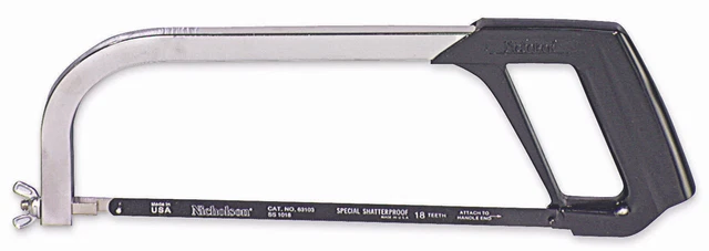 Nicholson 80951 Hacksaw Frame for 10" to 12" Blades, General Purpose