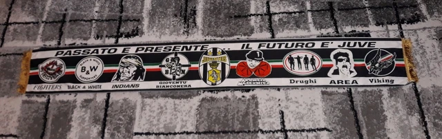 echarpe scarf sciarpa Ultras VIKINGHI JUVENTUS JUVE