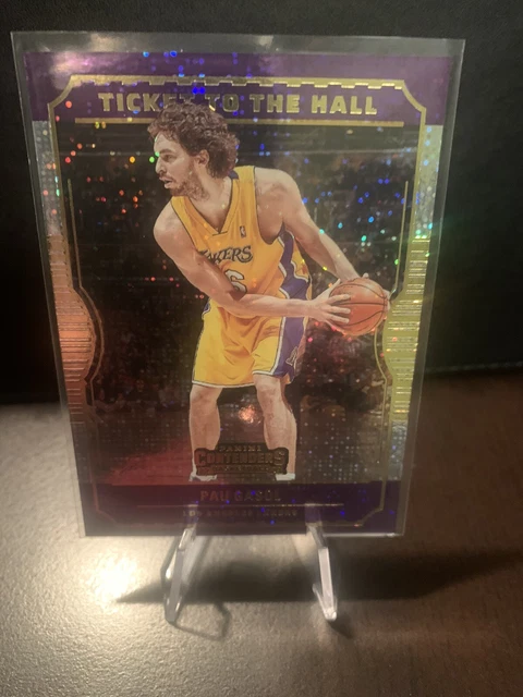 2022-23 Panini Contenders Ticket to the Hall #7 Pau Gasol Los Angeles Lakers